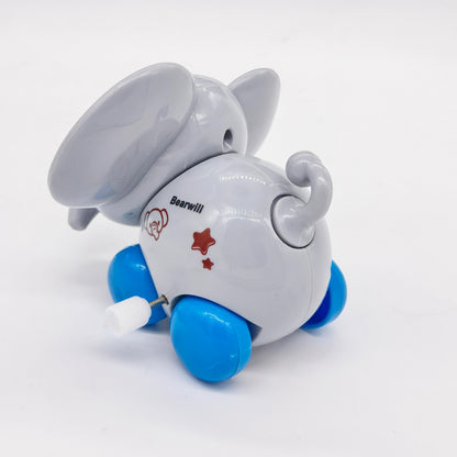 Bearwill Cartoon Elephant Funny Wind Up Clockwork Educational Kids Baby Spring Toy Random Color