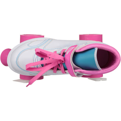 LUNNICAI Girls' Quad Roller Skates Sidewalk Skates