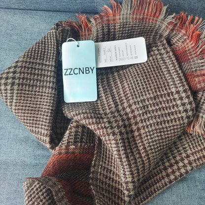 ZZCNBY striped scarf goes with your every dress