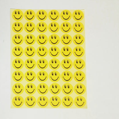 JC&YUKI Personalized stickers Smile Face Stickers Happy Face Stickers 500 Pieces