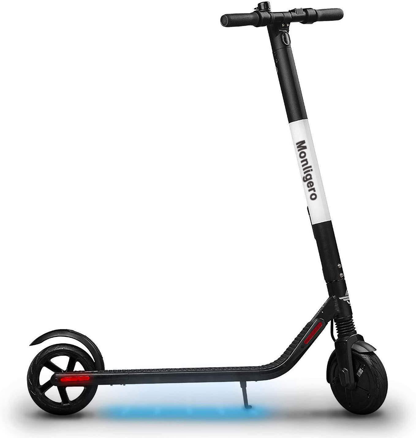 Monligero Electric Scooter 300-watt, Black