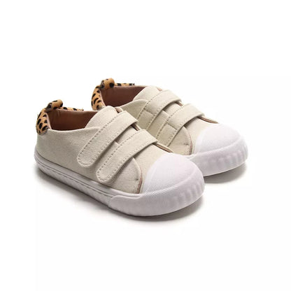 Dreama Fashion Baby Boys Girls Canvas Shoes All-match Walking Sneakers Magic Tape Children Shoes Comfortable Flat Baby Shoes