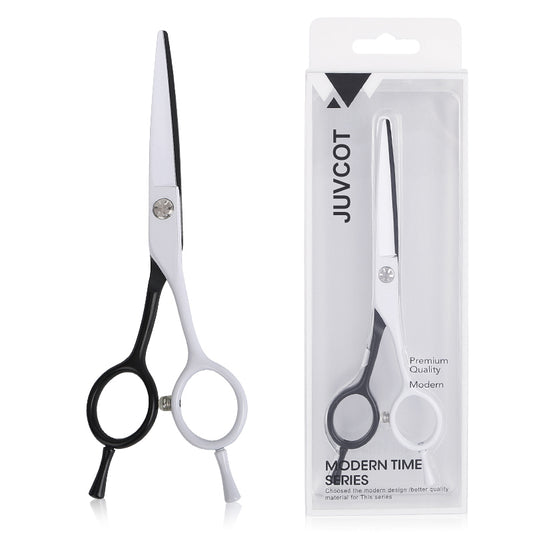 JUVCOT Professional Hair Cutting Scissors Barber Shears Family Salon Flat Tooth Hairdressing Tool