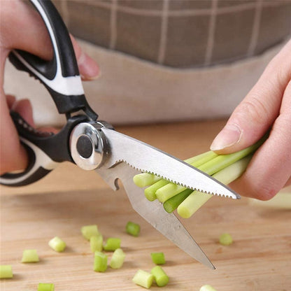 JUVCOT Kitchen Shears Heavy Duty Ultra Sharp Multi-Function Kitchen Scissors with Comfortable Handle