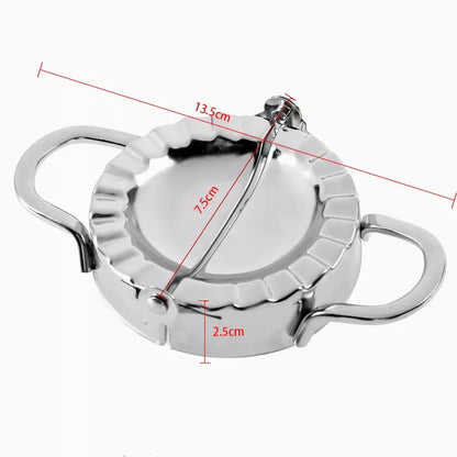 ThreeVases Home Kitchen Dumpling Maker stainless steel Mini Empanada Press Mold - Pastry Molds Tools Dumpling Molds