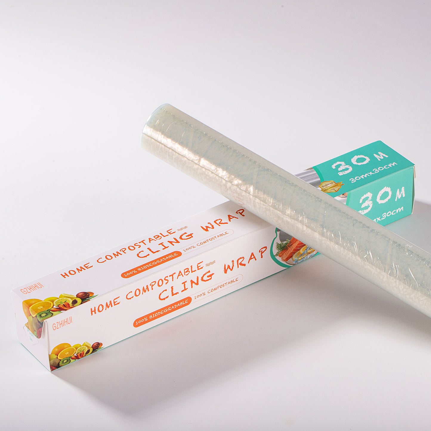 GZHIHUI Household Food Refrigerator Disposable Plastic Wrap PLA Biodegradable Food Cling Film