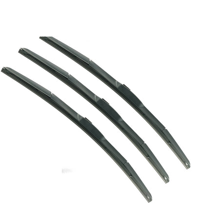 AZLIXLH Front Windscreen Soft Flat Frameless Universal Hybrid New Style Windshield Wipers Blades