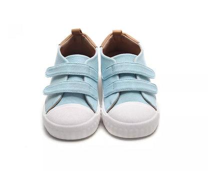 Dreama Fashion Baby Boys Girls Canvas Shoes All-match Walking Sneakers Magic Tape Children Shoes Comfortable Flat Baby Shoes