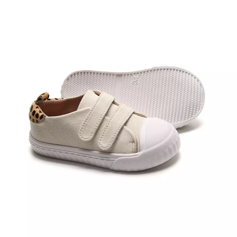 Dreama Fashion Baby Boys Girls Canvas Shoes All-match Walking Sneakers Magic Tape Children Shoes Comfortable Flat Baby Shoes
