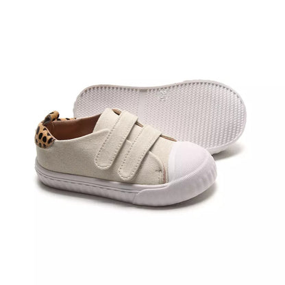 Dreama Fashion Baby Boys Girls Canvas Shoes All-match Walking Sneakers Magic Tape Children Shoes Comfortable Flat Baby Shoes