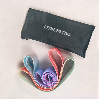 FITNESSTAO Fabric Resistance Bands Set for Legs Shoulders and Arms Exercises Perfect for Fitness Squat