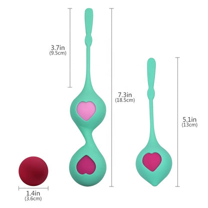 MASVSAM Vibrating benwa Balls Women Vibrator Sex Vagina Toy Silicone Exercise Smart Love Ball