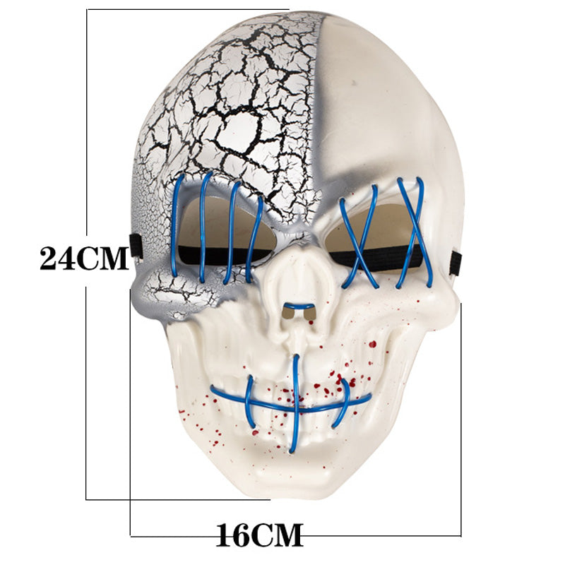 Bstask Screaming Darkness Skeleton head horror figure movie prop Masquerade Parties mask Halloween gifts Carnival Party Cos Play mask