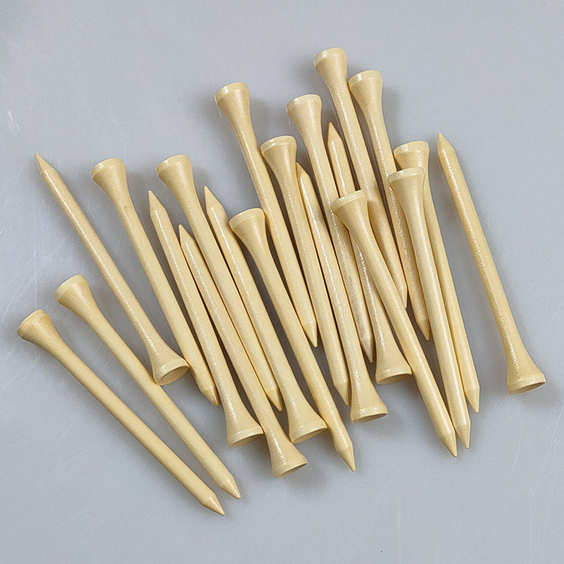 golfguru 82.55mm Bamboo Golf Tees for Training, Stronger than golf Wood Tees