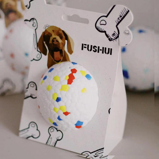 FUSHUI New Material Pet toys Eco-Friendly Indestructible Pet Dog Chew Toys Interactive Dog Balls