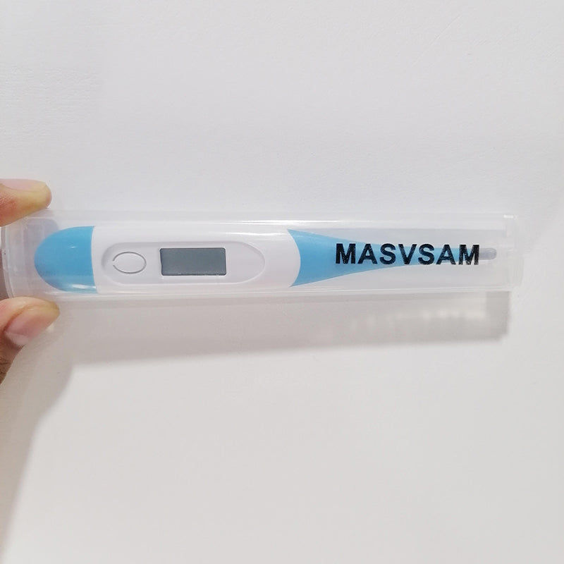 MASVSAM Digital Thermometer For Fever, Oral，Rectal and Underarm Use