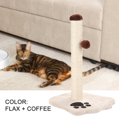 sacottama Cat scratching posts Rolling Tunnel Training Scratching Toys Interactive Tower Climbing Frame with Ball Interact