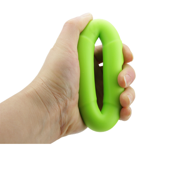 FAFAAWFF Finger Exerciser Silicone Hand Grip Fitness Silicone Ring Exerciser Grip Strength Trainer Hand Grip Ring