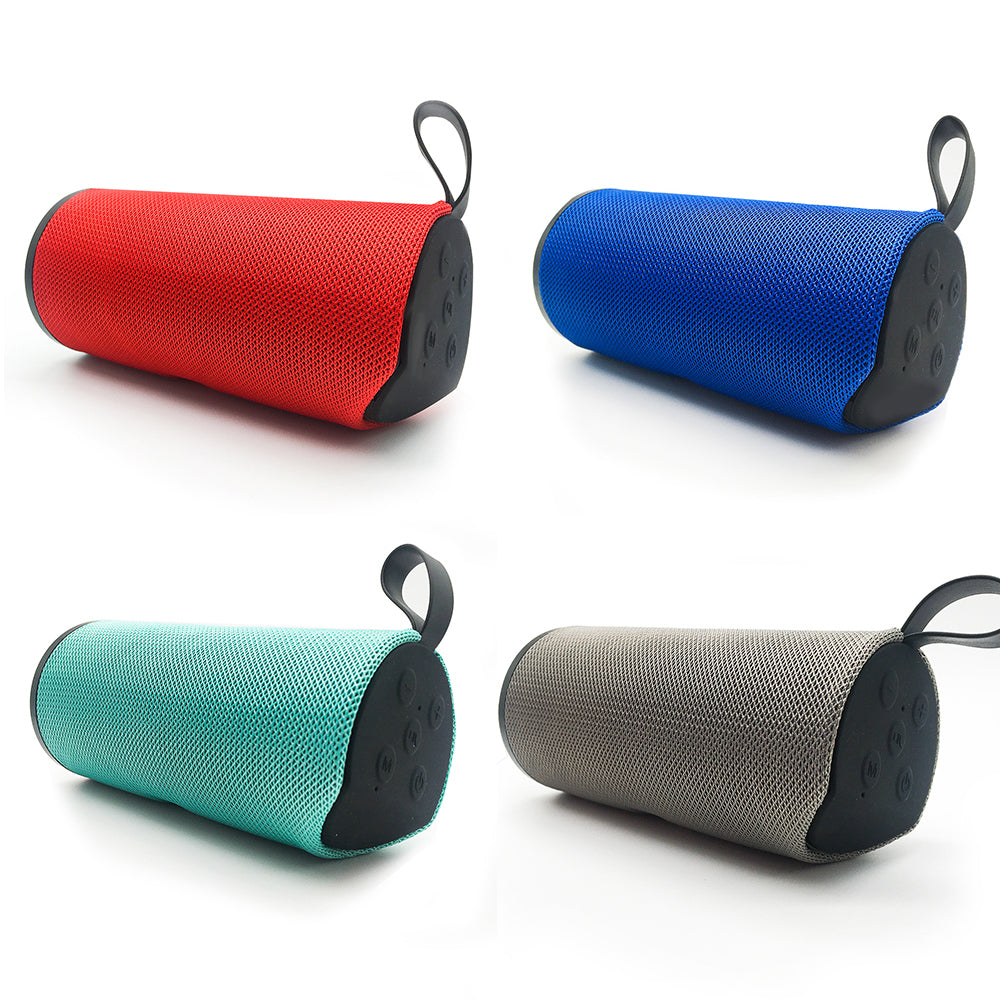 i-Kawachi Portable Wireless Speakers Fabric Stereo Loudspeaker Mini Music Outdoor Speaker Support FM TF Card