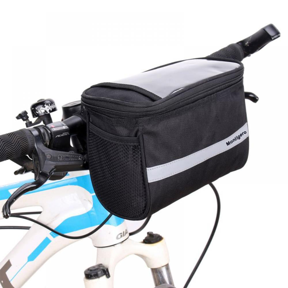 Monligero Outdoor Sports Bicycle Handlebar Bags ，Cycling Front Pack Bike Bag Rear Frame Accessories