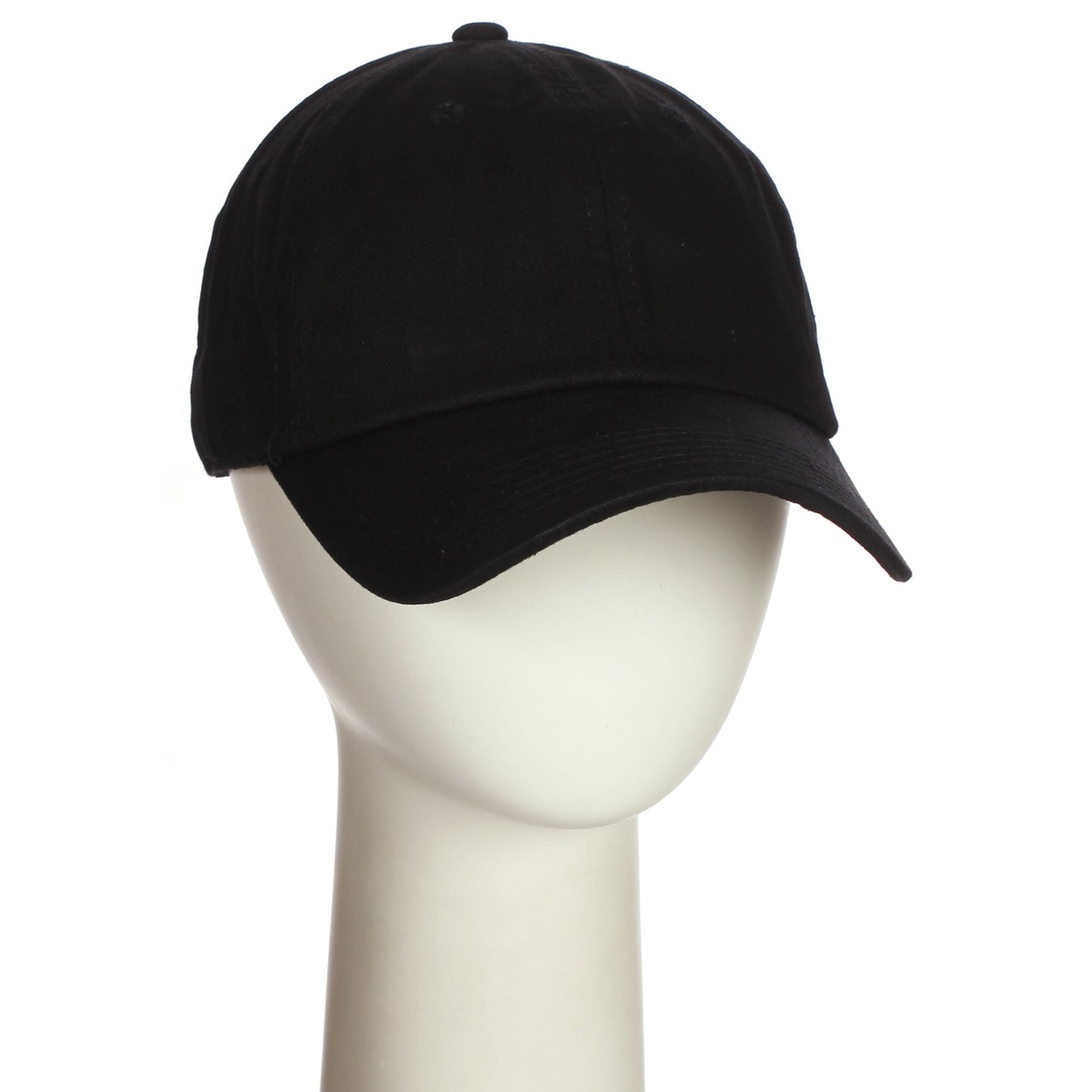 Kiss Sheeps Classic Baseball Youth Kid Dad Hat Plain Cotton Low Profile Adjustable Cap - Black, 10 yrs - 18 yrs