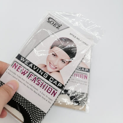 SOEZ Hair Netting 100Pcs Black Hair Nets for Food Service, Sleeping, Ballet Bun,Women and Wig