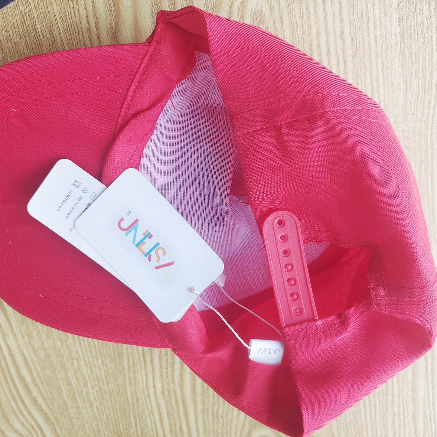 UNILISA Adjustable Solid Cotton Polyester Blank Back Buckle Baseball Cap
