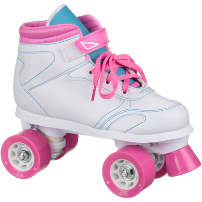 LUNNICAI Girls' Quad Roller Skates Sidewalk Skates