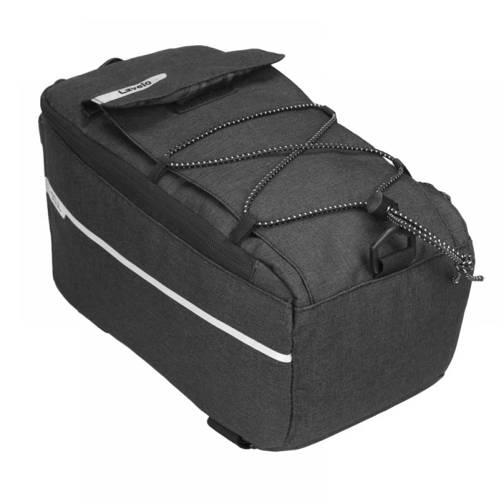 Lavelo Bicycle Bag Insulated Trunk Cooler Pack Cycling Bicycle Rear Rack Storage Luggage Pouch