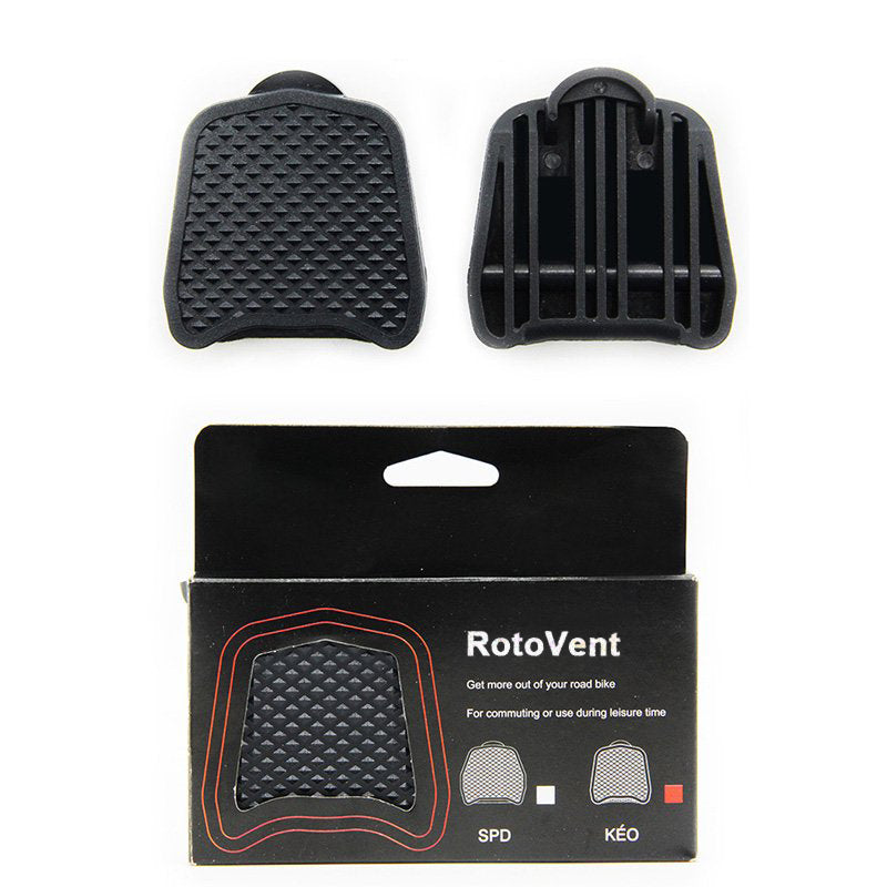 RotoVent Road Bike Pedal Cleat Flat Adapter Bicycle Accessory