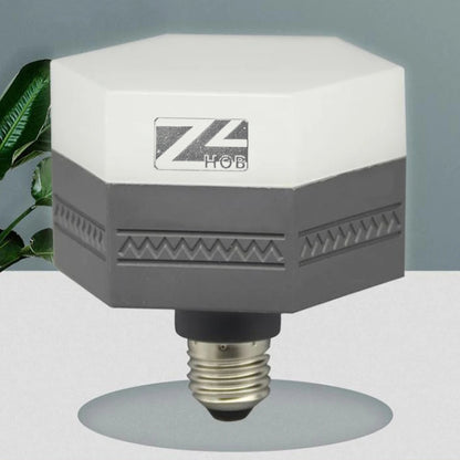 ZZHOB Interior corridor bedroom living room hexagonal cube gray led bulb