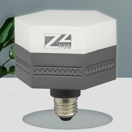 ZZHOB Interior corridor bedroom living room hexagonal cube gray led bulb