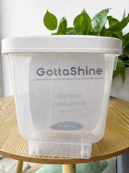 GottaShine Kitchen containers，large capacity