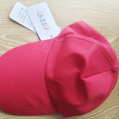 UNILISA Adjustable Solid Cotton Polyester Blank Back Buckle Baseball Cap
