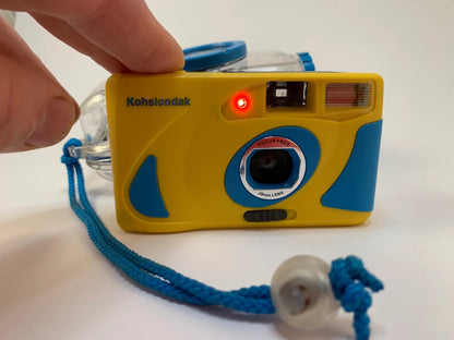 Kohsiondak Point & Shoot Film Camera With Underwater Case