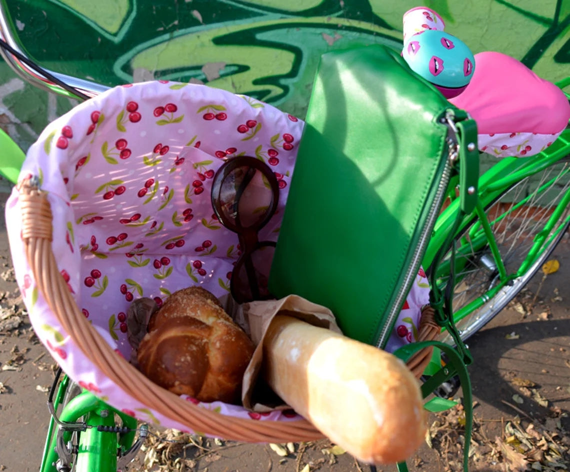 Pariitadin Saddle covers for bicycles pink handlebars cover
