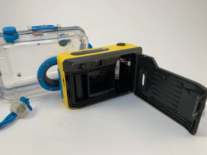 Kohsiondak Point & Shoot Film Camera With Underwater Case